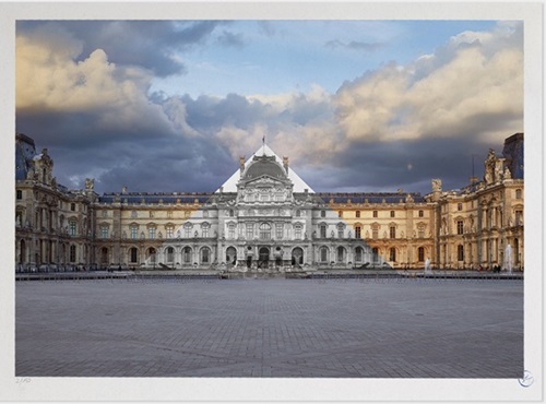 Le Louvre Revu Par JR, 19 juin 2016, 21h23  by JR
