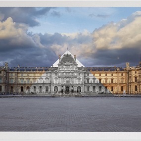 Le Louvre Revu Par JR, 19 juin 2016, 21h23 by JR