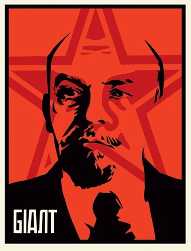 Lenin  by Shepard Fairey