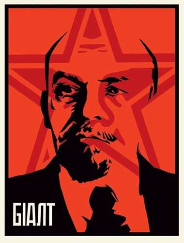 Lenin  by Shepard Fairey