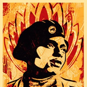 Unknown Black Panther by Shepard Fairey