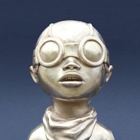 Flyboy Bronze (Gold) by Hebru Brantley