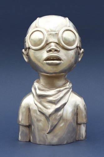 Flyboy Bronze (Gold) by Hebru Brantley