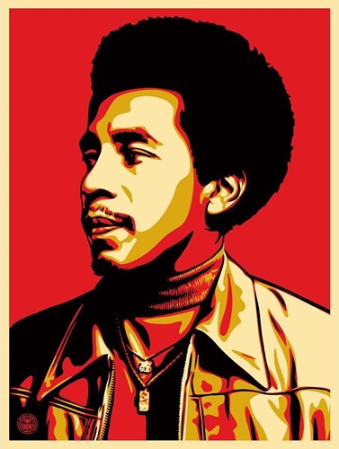 Smokey Robinson Print (Red) by Shepard Fairey