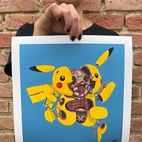 Dissection Of Pikachu (Small) by Nychos