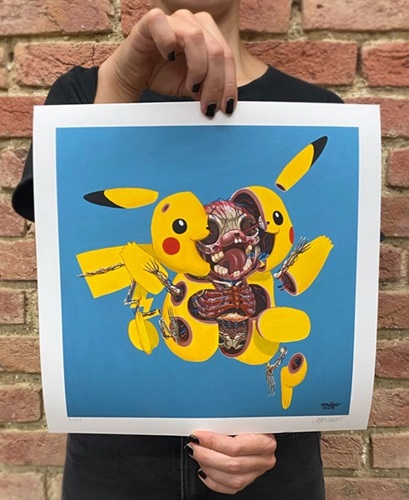 Dissection Of Pikachu (Small) by Nychos