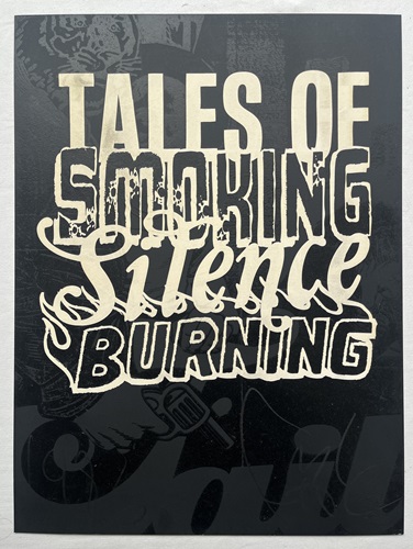 Smoking Silence (First Edition) by Faile