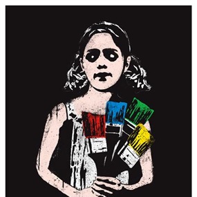 Paintbrush Girl by Dolk