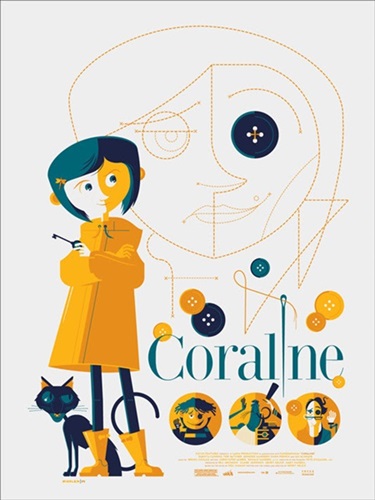Coraline  by Tom Whalen
