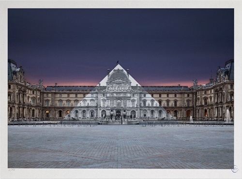 Le Louvre Revu Par JR, 20 juin 2016, 05h41  by JR
