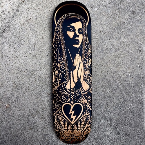 Signs (Laser Etched Skate Deck) by Copyright