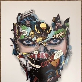 La Cage Et Le Cœur De La Bête (White Triple Leaf) by Sandra Chevrier