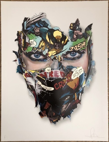 La Cage Et Le Cœur De La Bête (White Triple Leaf) by Sandra Chevrier