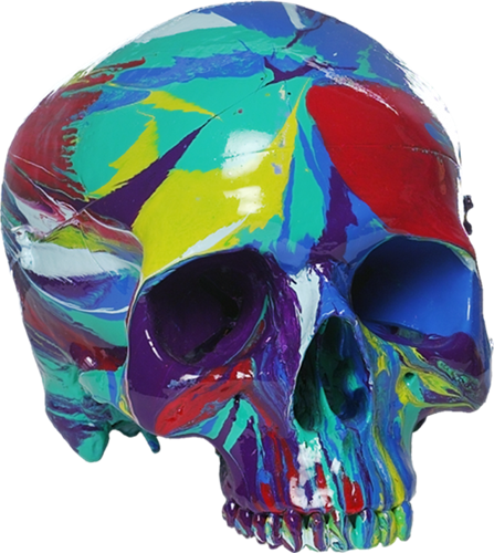 Hallucinatory Head  by Damien Hirst