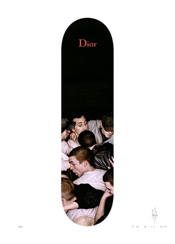 Dior Homme X Dan Witz  by Dan Witz