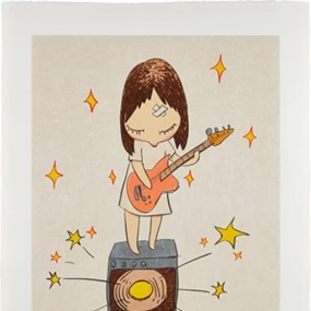Guitar Girl by Yoshitomo Nara