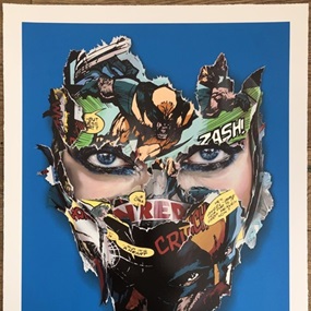 La Cage Et Le Cœur De La Bête (Sky Blue Triple Leaf) by Sandra Chevrier