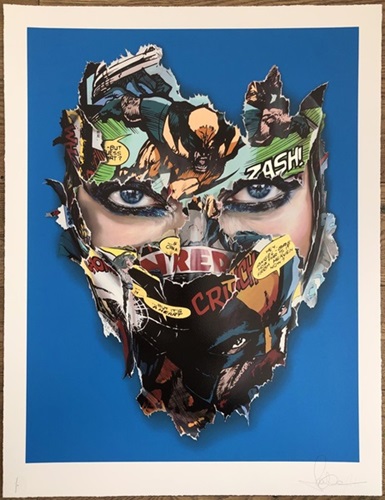 La Cage Et Le Cœur De La Bête (Sky Blue Triple Leaf) by Sandra Chevrier