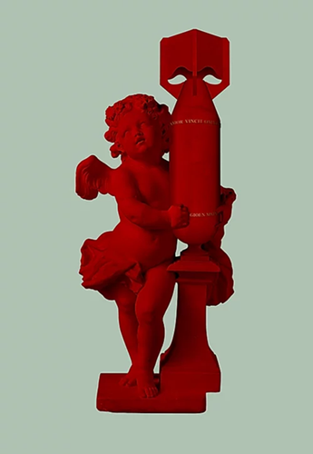 Cupid (Amor Vincit Omnia) (Red) by Magnus Gjoen