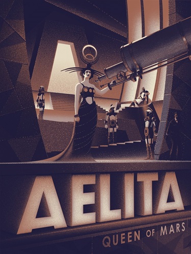 Aelita: Queen of Mars (First Edition) by Sam Chivers