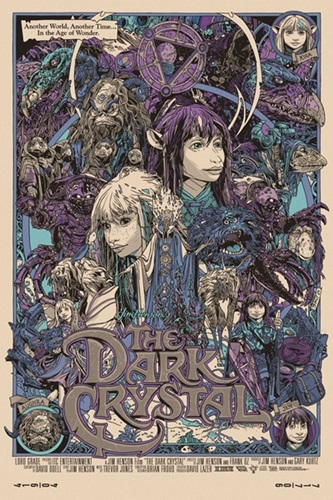 The Dark Crystal (Acrylic) by Tyler Stout