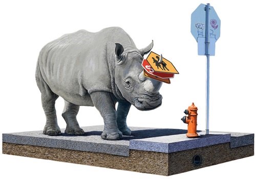 The Collector  by Josh Keyes