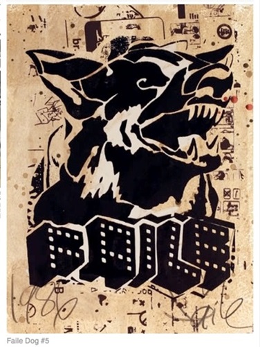 Faile Dog (V) by Faile