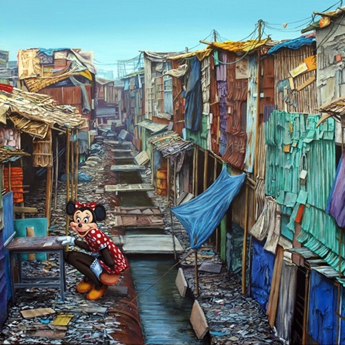 Shadow City Minnie  by Jeff Gillette