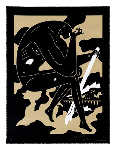 SORROW (Black) by Cleon Peterson