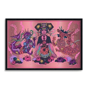 The Urchin Merchant (Pink) by Lauren YS