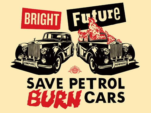 Bright Future  by Shepard Fairey | Jamie Reid