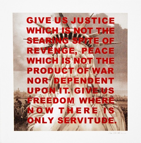 Give Us Justice  by Gee Vaucher