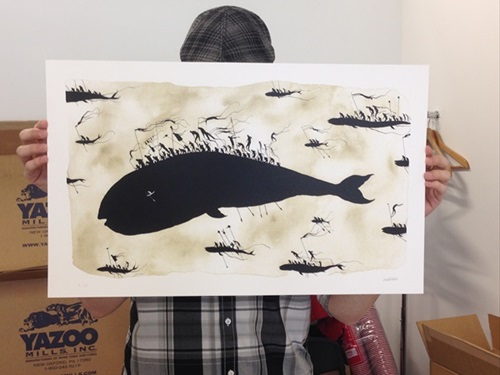 Whale Hunters  by David De La Mano