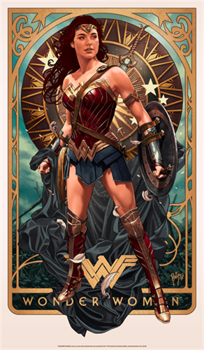 Wonder Woman  by Ruiz Burgos