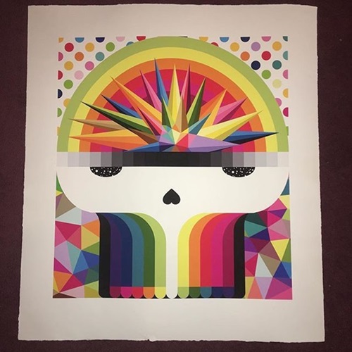 Untitled (Church Of Cannabis)  by Okuda