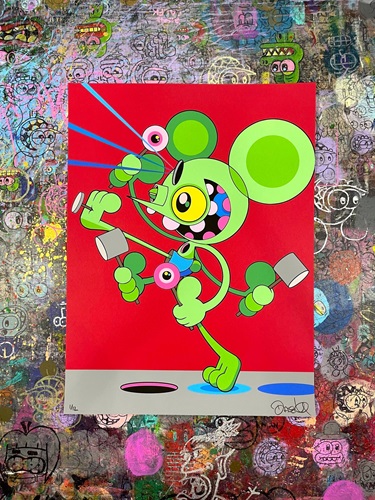 Marching To Oblivion (Wild Cherry Paper) by Dalek