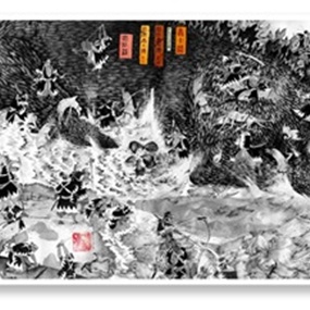 The Loyal 47 Ronin (B&W Regular) by Mu Pan