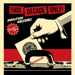 Shoplifters Welcome by Shepard Fairey | Jamie Reid