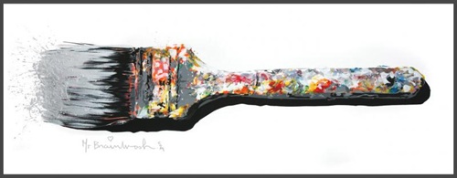 Weapon Of Choice (Silver) by Mr Brainwash