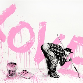 All You Need Is (Pink) by Mr Brainwash