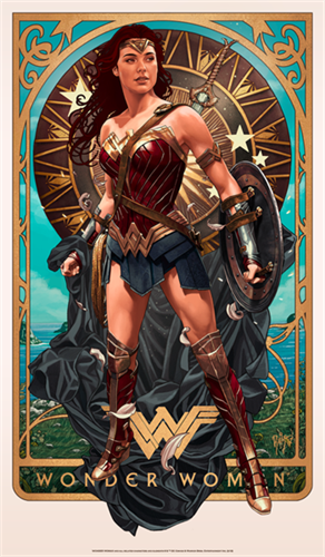 Wonder Woman (Variant) by Ruiz Burgos