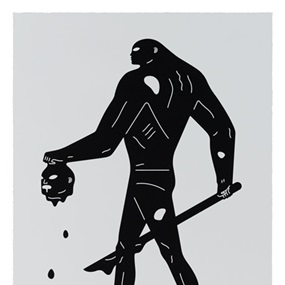 Headless Man (Black & White) by Cleon Peterson