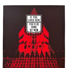 Prime Residential (Red) by Stanley Donwood