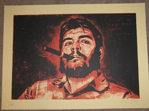El Che (Red) by Ernesto Yerena