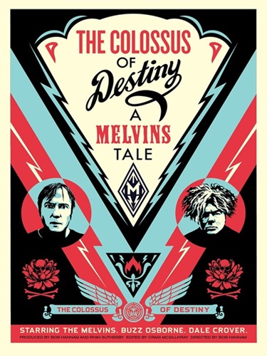 Melvins Colossus  by Shepard Fairey