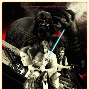 Star Wars: A New Hope (Variant) by Matt Taylor