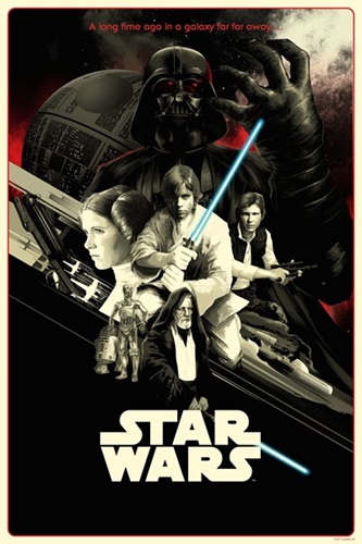 Star Wars: A New Hope (Variant) by Matt Taylor