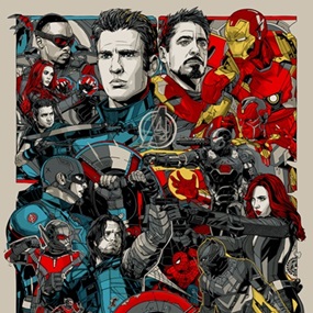 Captain America: Civil War by Tyler Stout