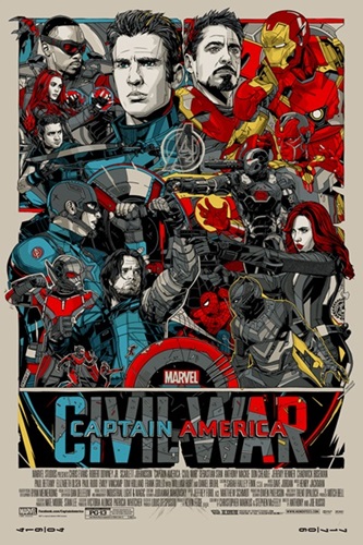 Captain America: Civil War  by Tyler Stout
