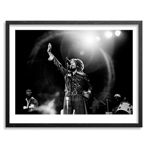 Bob Marley - The Detroit Showcase Theater - June 14th, 1975 (18 x 14 Inch Edition) by Leni Sinclair